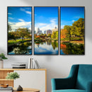 Charlotte Skyline Canvas Wall Art Print – North Carolina Cityscape Photography Print by MyGreatCanvas | Canvas Wall Art Prints | Photo Prints & Wall Decor