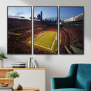 Chicago Bears Soldier Field Canvas Wall Art, NFL Stadium Panorama Print, Football Arena Photography for Sports Fans by MyGreatCanvas | Canvas Wall Art Prints | Photo Prints & Wall Decor