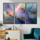 Colorful Abstract Canvas Wall Art Print, Vibrant Popup Color Art Print