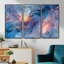 Colorful Abstract Canvas Wall Art Print, Vibrant Popup Color Art Print
