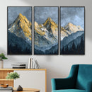 Abstract Mountain Wall Art Canvas Print Modern Landscape Painting Print by MyGreatCanvas | Canvas Wall Art Prints | Photo Prints & Wall Decor