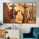 Mexican Couple Canvas Wall Art, Romantic Serenade Guitar Painting Print, Southwestern Desert Adobe Decor, Warm Golden Folk Art, Living Room Art by MyGreatCanvas | Canvas Wall Art Prints | Photo Prints & Wall Decor