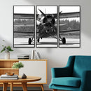 Wall Art Old War Plane Canvas Print by MyGreatCanvas | Canvas Wall Art Prints | Photo Prints & Wall Decor