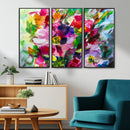 Oil Flower Abstract Canvas Print by MyGreatCanvas | Canvas Wall Art Prints | Photo Prints & Wall Decor