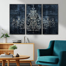 Dark Chandelier Wall Art Canvas Print by MyGreatCanvas | Canvas Wall Art Prints | Photo Prints & Wall Decor