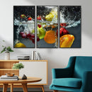 Kithen Vegetables World Wall Art Canvas Print