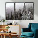 Big Foggy Forest and Misty Trees Forest Wall Art Canvas by MyGreatCanvas | Canvas Wall Art Prints | Photo Prints & Wall Decor