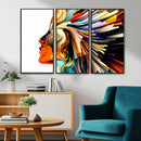 Profile Colors Canvas Print by MyGreatCanvas | Canvas Wall Art Prints | Photo Prints & Wall Decor