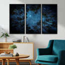Forest and Stars Wall Art Canvas Print by MyGreatCanvas | Canvas Wall Art Prints | Photo Prints & Wall Decor