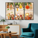 Kitchen Spice on the Table Wall Art, Kitchen Spice Wall Art by MyGreatCanvas | Canvas Wall Art Prints | Photo Prints & Wall Decor