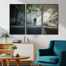 Cycling Road Bike in the Morning, Cycling Road Bike Canvas by MyGreatCanvas | Canvas Wall Art Prints | Photo Prints & Wall Decor