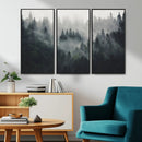 Nature Wall Decor - Serene Triptych Nature Print – Woodland by MyGreatCanvas | Canvas Wall Art Prints | Photo Prints & Wall Decor