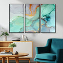 Colorful Marble Fluid Effect Canvas Wall Art Print by MyGreatCanvas | Canvas Wall Art Prints | Photo Prints & Wall Decor