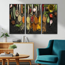 Kitchen Spice Wall Art Canvas Print