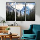 Half Dome Yosemite Calinia Wall Art Canvas Print El Capitan by MyGreatCanvas | Canvas Wall Art Prints | Photo Prints & Wall Decor