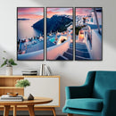 Santorini Island Wall Art Canvas Print by MyGreatCanvas | Canvas Wall Art Prints | Photo Prints & Wall Decor