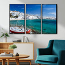 Santorini Wall Art Canvas Print