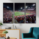 Washington-Grizzly Stadium Canvas Print, American Football