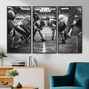 American Football Wall Art Canvas Print Framed Stadium Sport