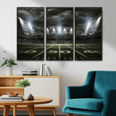 American Football Stadium Wall Art Canvas Print, Stadium by MyGreatCanvas | Canvas Wall Art Prints | Photo Prints & Wall Decor