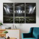 American Football Stadium Wall Art Canvas Print, Stadium
