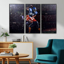 American Football Wall Art Canvas Print, Stadium Sport Wall