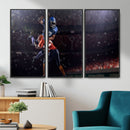 American Football Wall Art Canvas Print, Stadium Sport Wall
