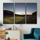 Oregon Ducks Football Team Print - Eugene Autzen Stadium