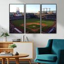 Colorado Rockies Coors Field Wall Art Canvas Print - MLB