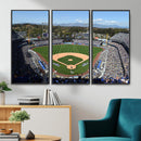 Los Angeles Dodgers Dodger Stadium Wall Art Canvas Print -