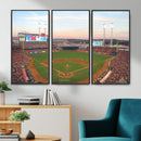 Cincinnati Reds Baseball Print Canvas- Cincinnati