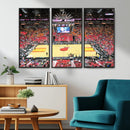 Miami Heat Basketball Team Print Wall Art- Kaseya Center by MyGreatCanvas | Canvas Wall Art Prints | Photo Prints & Wall Decor