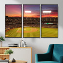 Oakland Athletics Baseball Team Print - Oakland Coliseum