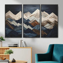Mountain Wall Art – Modern Abstract Landscape Canvas Print