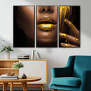 African American Art Black Woman Canvas Print, African Wall