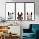 Horse Wall Art - Minimalist Horse Triptych Wall Art – Modern by MyGreatCanvas | Canvas Wall Art Prints | Photo Prints & Wall Decor