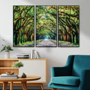 Serene Tree Tunnel Wall Art Canvas Print – Pathway Under by MyGreatCanvas | Canvas Wall Art Prints | Photo Prints & Wall Decor