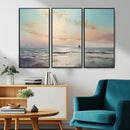 Abstract Ocean Wall Art - Boat Wall Art Canvas Print by MyGreatCanvas | Canvas Wall Art Prints | Photo Prints & Wall Decor