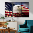 American Flag Eagle Symbol Wall Art, American Flag Eagle by MyGreatCanvas | Canvas Wall Art Prints | Photo Prints & Wall Decor