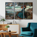 Miranda by the Shore Wall Art Canvas Print – Tempest Scene by MyGreatCanvas | Canvas Wall Art Prints | Photo Prints & Wall Decor