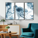 Abstract Jellyfish Canvas Print Wall Art