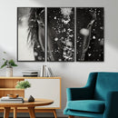 Winter Horse Snow Wall Art Canvas Print