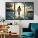 Jesus Walking on Water Wall Art | Canvas Print | Ready to