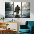 Jesus Walking on Water Wall Art | Canvas Print | Ready to