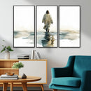 Watercolor Jesus Walking on Water Canvas Print, Christian by MyGreatCanvas | Canvas Wall Art Prints | Photo Prints & Wall Decor