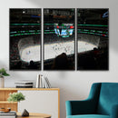 American Airlines Center Dallas Stars Wall Art Canvas Print