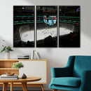 American Airlines Center Dallas Stars Wall Art Canvas Print