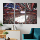 Barton Malow Little Caesars Arena Detroit Wall Art Canvas