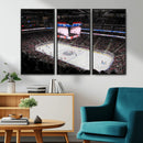 Rogers Place Edmonton Oilers Ice Hockey Stadium Wall Art,