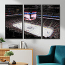Rogers Place Edmonton Oilers Ice Hockey Stadium Wall Art,